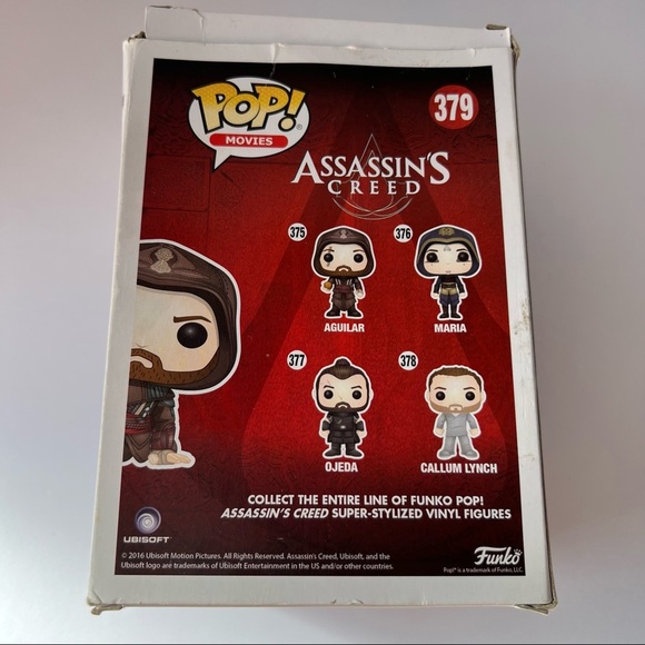 Funko Pop! Aguilar (Crouching) #379 Assassin's Creed Loot Crate Exclusive - Picture 7 of 8